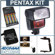 Pentax AF-360FGZ Dedicated Shoe Mount Zoom Flash - Deluxe Outfit - with 4 NiMH Batteries, Charger, Sto-Fen Omni-Bounce, Flashpoint Quick Flip Flash Bracket, Off-Camera TTL Coiled Flash Cord