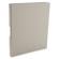 Pina Zangaro Bex 3 Ring Presentation Binder for 8.5" x 11" Pages, 1/2" Thick, Gray Finish.