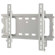 Sanus Systems VisionMount Low Profile Wall Mount for Medium Size Flat Panel TVs 15" to 40", Supports up to 100 lbs. - Color: Silver