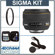 Sigma 30mm f/1.4 EX DC HSM AutoFocus Standard Lens for Nikon Digital SLR Cameras. with Tiffen 62mm UV Filter, Lens Cap Leash, Professional Lens Cleaning Kit