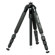 Slik Pro 714 CF-II Series Carbon Fiber Tripod Legs, Maximum Height 60.5", Supports 11 lbs.