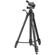 Sunpak 8001UT Video/Photo Tripod with 3-Way Fluid Effect Head & Quick Release, Extends to 60.2", Supports 6.6 lbs, Champagne Finish