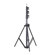 Sunpak Platinum Series 8.2' Master Lightstand with 5/8 Mounting Stud, 3 Sections with 2 Risers, Stainless Steel Chrome.