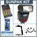 Sunpak PZ42XN Digital Flash for Nikon I-TTL, Black - Deluxe Outfit - with 4 NiMH Batteries, Charger, Flash Diffuser, Flashpoint Quick Flip Flash Bracket, Off-Camera iTTL Coiled Flash Cord