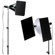 Smith Victor BDT12, 2 Leaf, 12" Thrifty Barndoor Set for 12" Reflectors.
