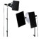 Smith Victor BDT5 2 Leaf, 5" Thrifty Barndoor Set for 5" or 6" Reflectors.
