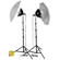 Smith Victor KT1000U, 2 Light 1000 watt Thrifty Photoflood Intermediate Kit with Umbrellas