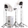 Smith Victor KT800 3-Light 1250-Watt Thrifty Photoflood Kit with Corrugated Carrying Case. Smit