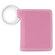 Swing Key Chain Plastic 2" x 3" Photo Holder, Rose