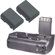 Adorama Vertical Grip for Canon Digital Rebel XT/XTI with 2 NB-2LH Batteries