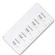 Transcend JetFlash T3 Ultra Tiny Series, 1 GB High Speed USB 2.0 Flash Drive, with MLC inside, White - 5 Pack