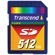 Transcend 512mb Secure Digital (SD) Memory Card