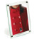 Umbra Clara Glass Frame with Metal Corner Fasteners, Floats one 5" x 7" Photograph