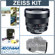 Zeiss Ikon 85mm f/1.4 Planar T* ZF Manual Focus Telephoto Lens Kit, for the Nikon F (AI-S) Bayonet SLR System. with Tiffen 72mm Photo Essentials Filter Kit, Lens Cap Leash, Professional Lens Cleaning Kit