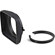 16X9 Broadcast & Wide Converter Lens Rubber Sunshade, Holds 105mm Round Filters.