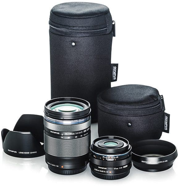 new olympus lenses