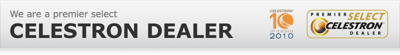 We are a fully authorized Celestron dealer!