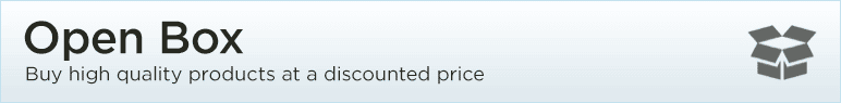 Open Box: Buy high quality products at a discounted price