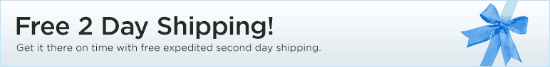Free 2 Day Shipping!