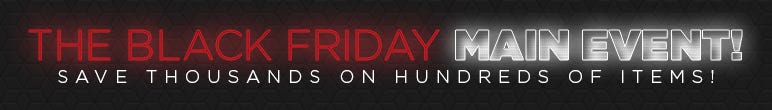 Black Friday Specials