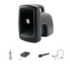 Anchor Audio MEGA-7500U2 MegaVox Pro AC/DC Powered PA Speaker/Wireless Receiver MEGA-BPDUAL/HH/HBM