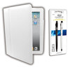 Adesso White Designer Case and 2-in-1 Stylus Pens ACS-120FW, Computer Systems > Notebooks / Netbooks / Ipads & Tablets > Ipad Accessories > Adesso Ipad Accessories