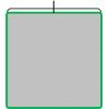 Advantage Gripware 12" x 18" Single Net, Black Fabric Open End Scrim.