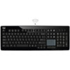 Adesso 2.4GHz RF Wireless SlimTouch Desktop Touchpad Keyboard WKB-4400UB