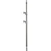 Avenger 6.75' C-Stand Column 20 with 5/8" Mounting Stud, 3 Sections, Chrome Silver