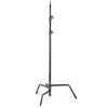 Avenger 9.8' C-Stand 30 with Detachable Base, 3 Sections, 2 Risers, Black