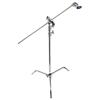 Avenger 9.8' C-Stand 30 Kit with A2030D Turtle Base C-Stand, D520L Extension Arm and D200 Grip Head, Chrome