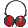 AKG K518LE Limited-Edition Headphones with Unique 3D-Axis Folding Mechanism, 16Hz to 24Hz Frequency Response, Red