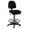 Alvin Premo Black Drafting Ergonomic Chair CH44440DH
