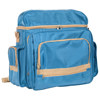 Alvin PACK-B Artist Backpack, Comfortable Adjustable Padded Backpack Straps , Color: Sand &amp; Sea.