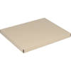 Archival Method Drop Front Box 1.5" 20.5 x 24.5", Tan
