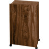 AmpliVox S260WT Portable Tabletop Lectern &amp; Multimedia Utility Cart Base, Walnut