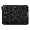 Acme Made AM00778CEU Smart Laptop Sleeve, Fits 15" Notebook, Water Resistant Ballistic Nylon, Closed-cell Foam Padding - Black Chevron