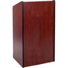 AmpliVox W450 Presidential Lectern without Sound, Mahogany