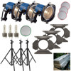 Arri 750 Plus 3 Light Kit 571825P, Flash/Lighting > Constant Output Lighting > Tungsten Units > Arri Tungsten Units