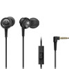 Audio-Technica ATH-CKL202IS Dip In-Ear Communications Headphones ATH-CKL202ISBK