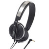 Audio-Technica ATH-RE70BK On-Ear Headphones with Classic Retro Styling and 40 mm Drivers, Black