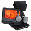 Audiovox 7" Swivel Portable DVD Player Kit, 2 Headphones, Headrest Mount and Carry Bag, Black