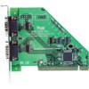 Axxon 2 Port RS232 1 Megabaud PCI Controller Card LF566KB