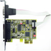 Axxon EPP/ECP Parallel Port + RS232 Serial PCI Express Controller Card LF769KB