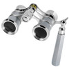 Barska 3 x 25 Blue Line Opera Glass Silver, Binoculars & Telescopes > Binoculars and Accessories > Opera Glasses > Barska Opera Glasses