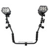 Bonica Dual G8V15 LED Video Light Set with Trays and Arms