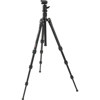 Benro A0680TBH00 Travel Angel Aluminum Tripod with Ballhead and Case, Maximum Height 54.3 inch, Supports 5.5 lbs