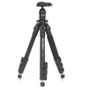 Benro A100EXU Compact Digital Tripod Kit with Quick Release Ball Head, 4 Leg Sections, 4.4 lb Maximum Load, 40.7" Max Height with Column Extended