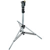 Manfrotto 7' Two Section Stainless Steel Cine Stand with Leveling Leg, Silver
