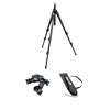 Manfrotto 190XPROB Black Tripod Kit with 3025 3D Junior Head &amp; Tripod Case